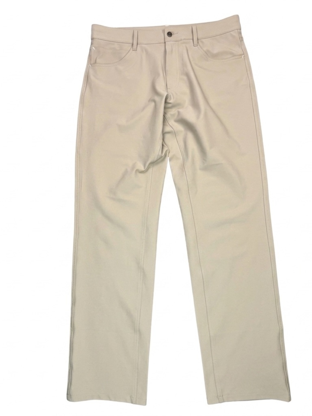 FootJoy FJ Athletic Fit Golf Pants Khaki Tan Mens 34x32 Performance Tech 24194